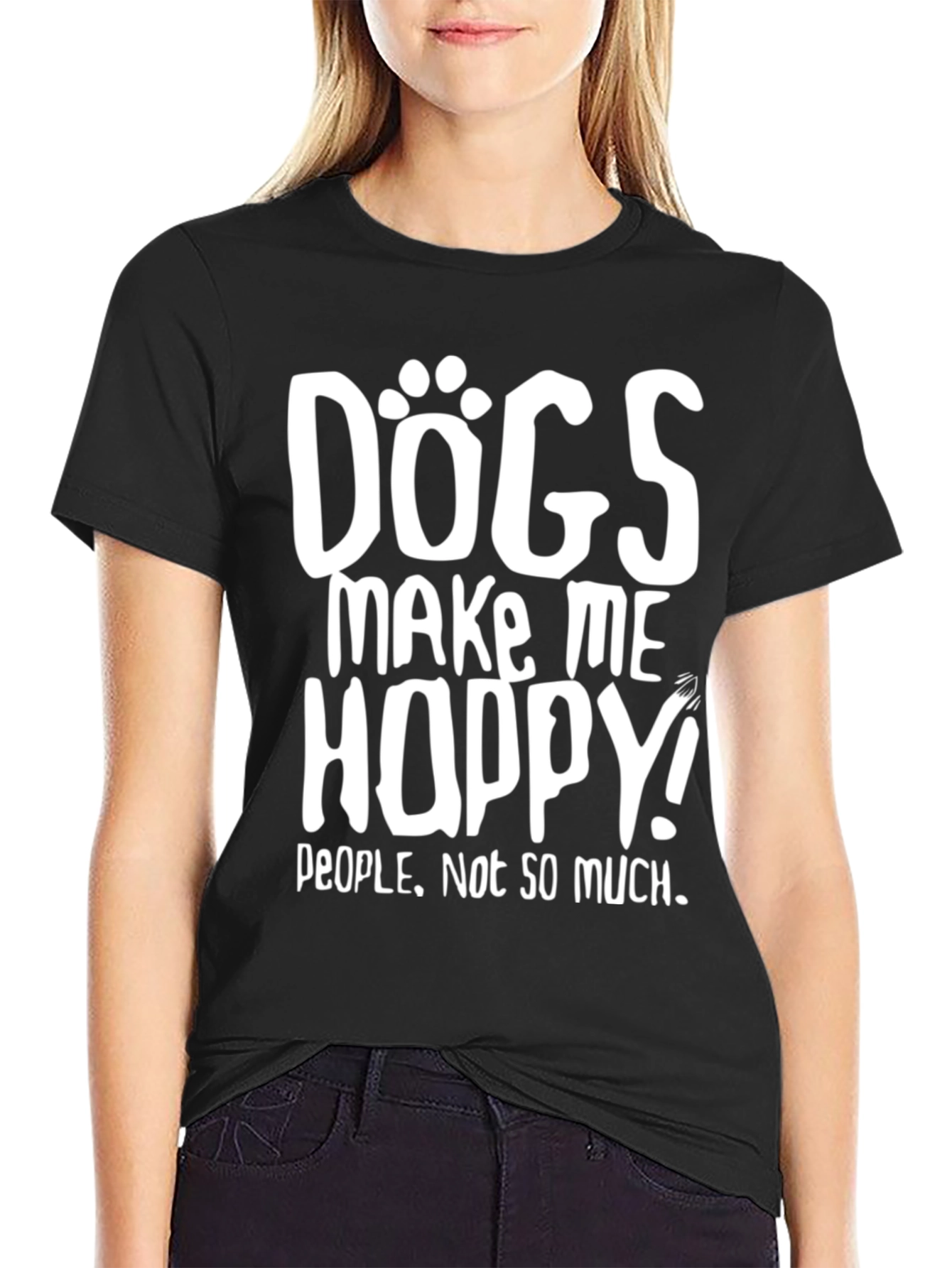 Dogs Make Me Hoppy Graphic Tee