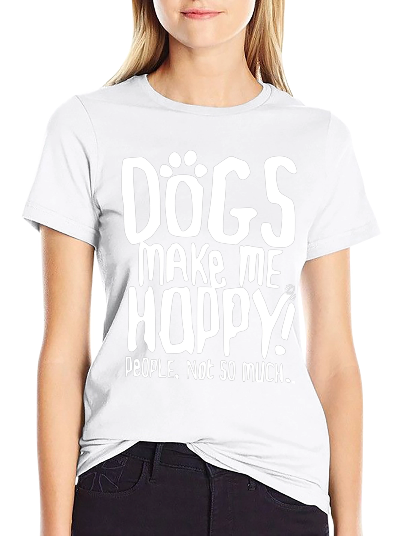 Dogs Make Me Hoppy Graphic Tee