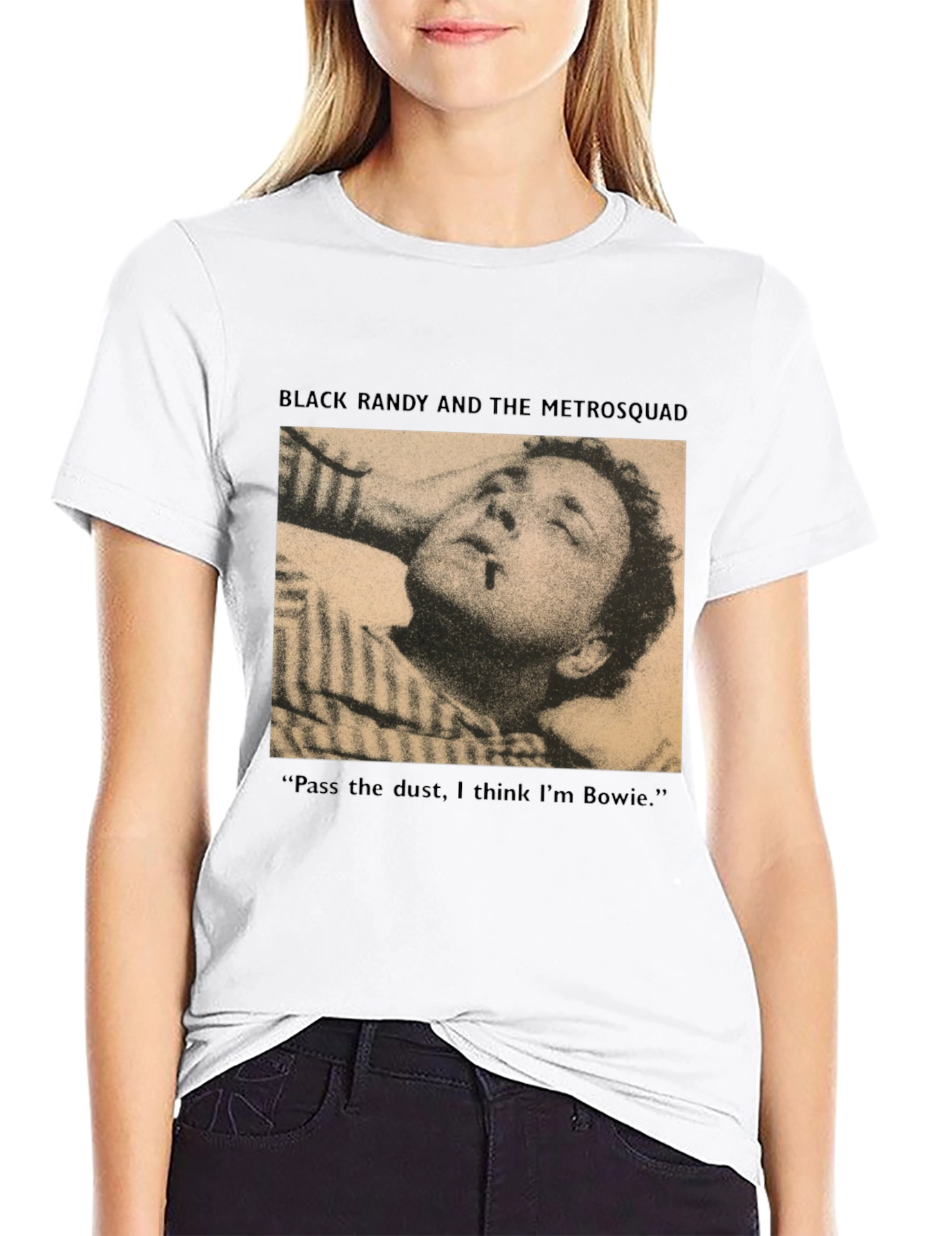 Black Randy and the Metrosquad T-Shirt - Bowie Inspired