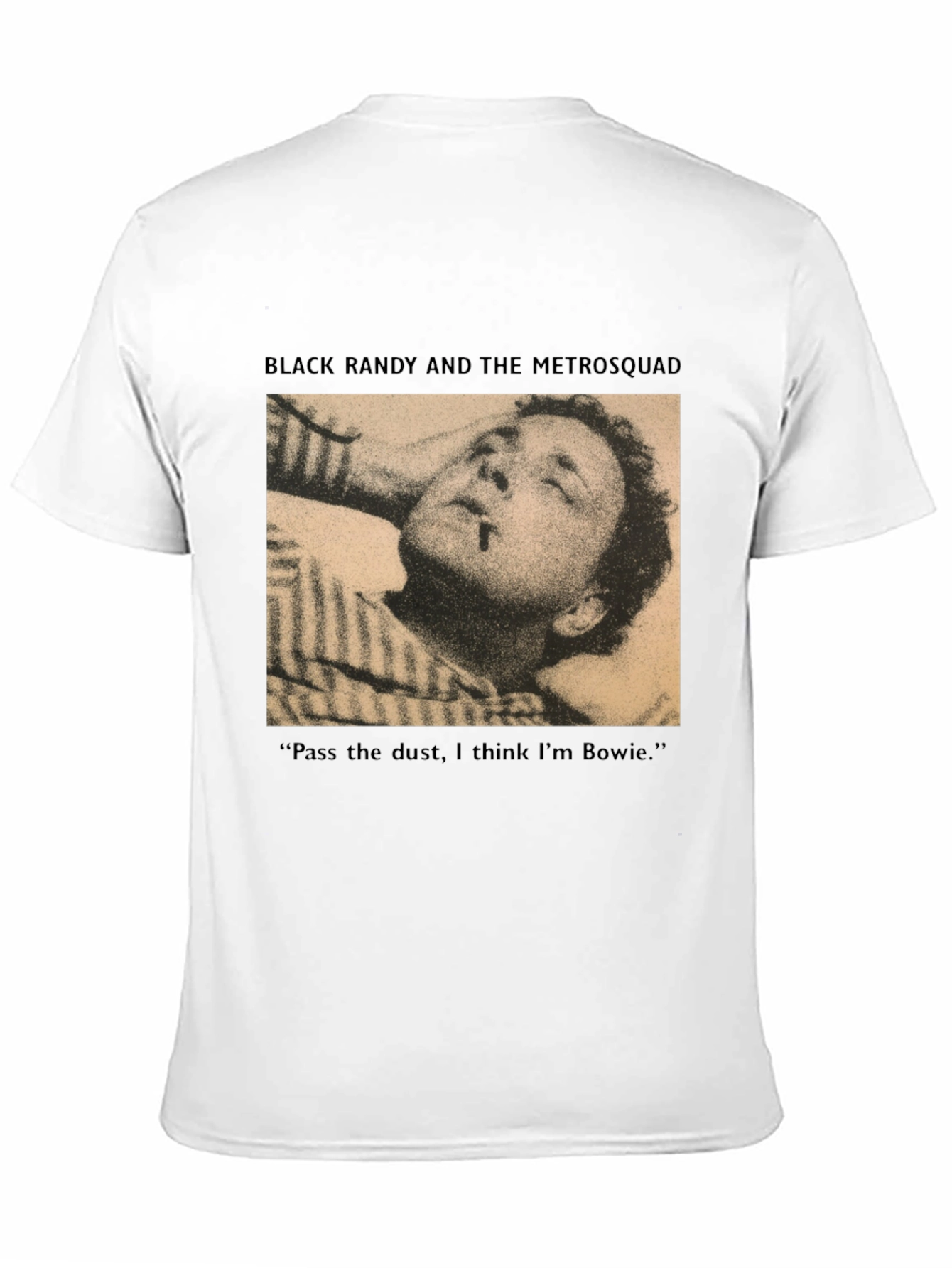 Black Randy and the Metrosquad T-Shirt - Bowie Inspired