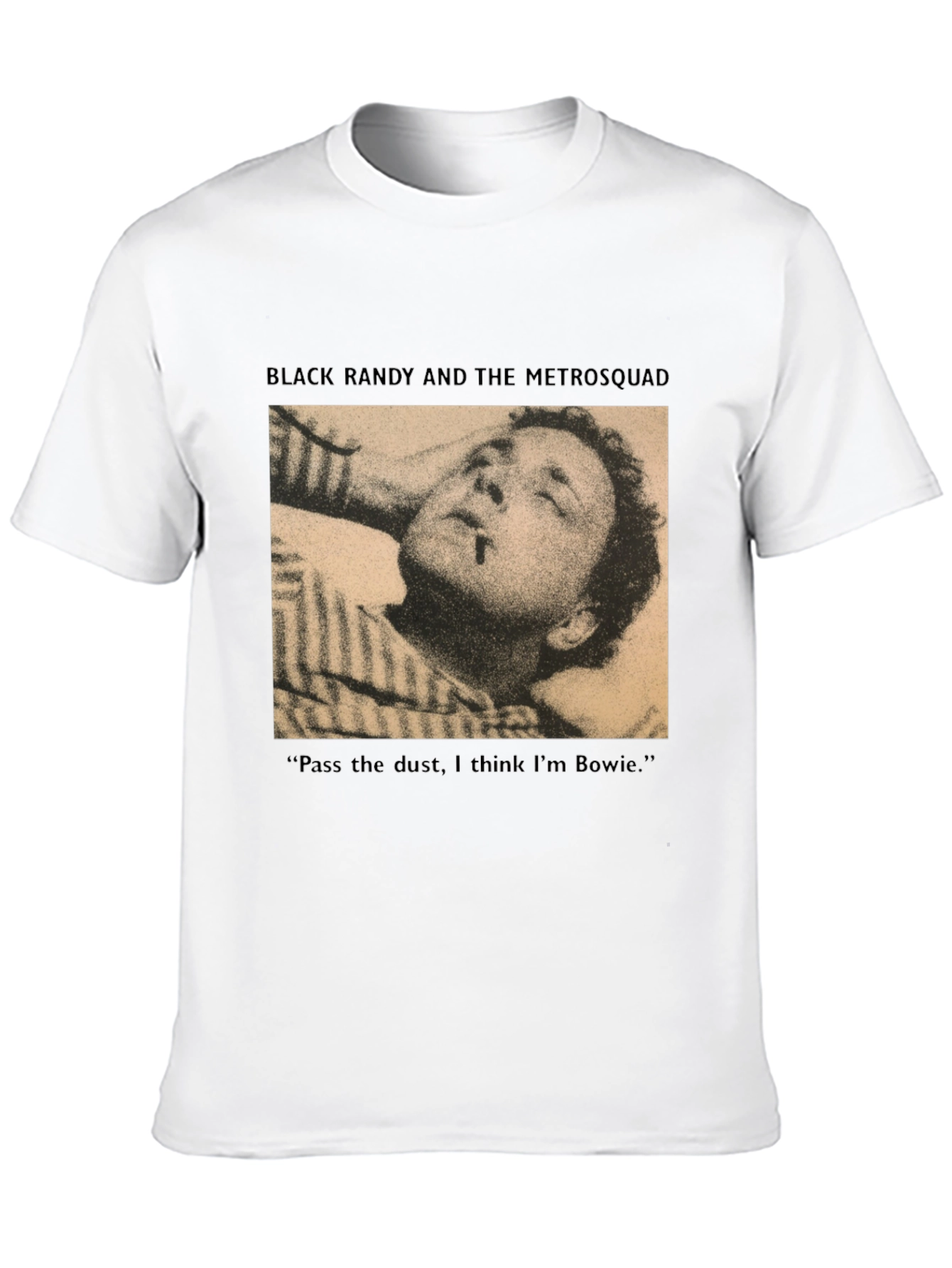 Black Randy and the Metrosquad T-Shirt - Bowie Inspired
