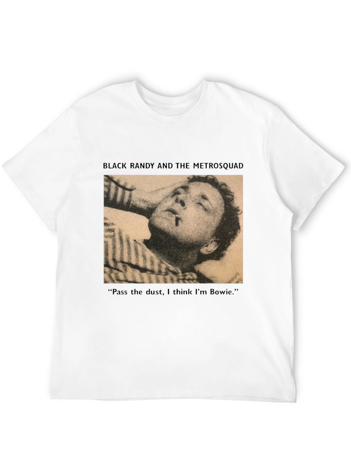 Black Randy and the Metrosquad T-Shirt - Bowie Inspired