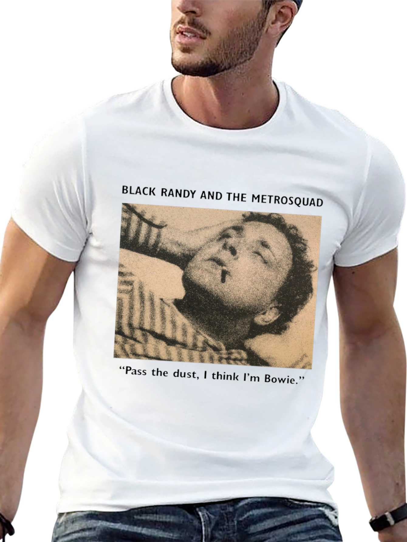 Black Randy and the Metrosquad T-Shirt - Bowie Inspired