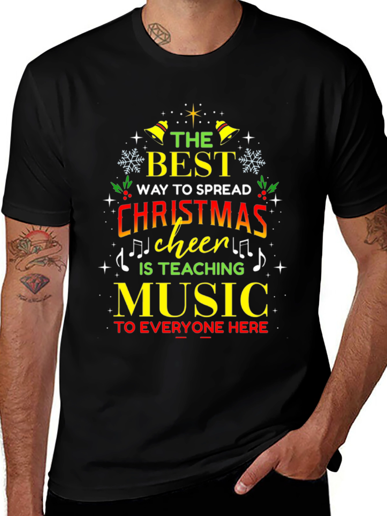 Christmas Music Teacher T-Shirt