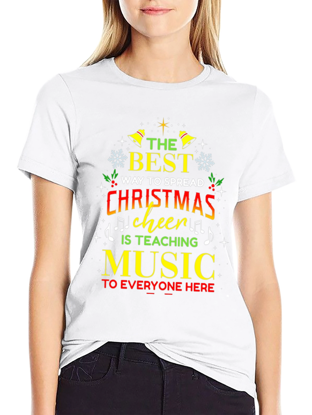 Christmas Music Teacher T-Shirt