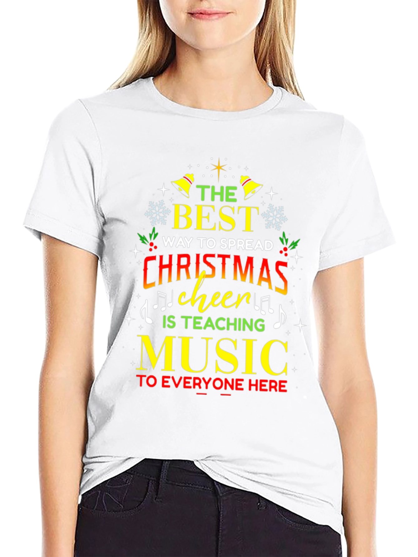 Christmas Music Teacher T-Shirt