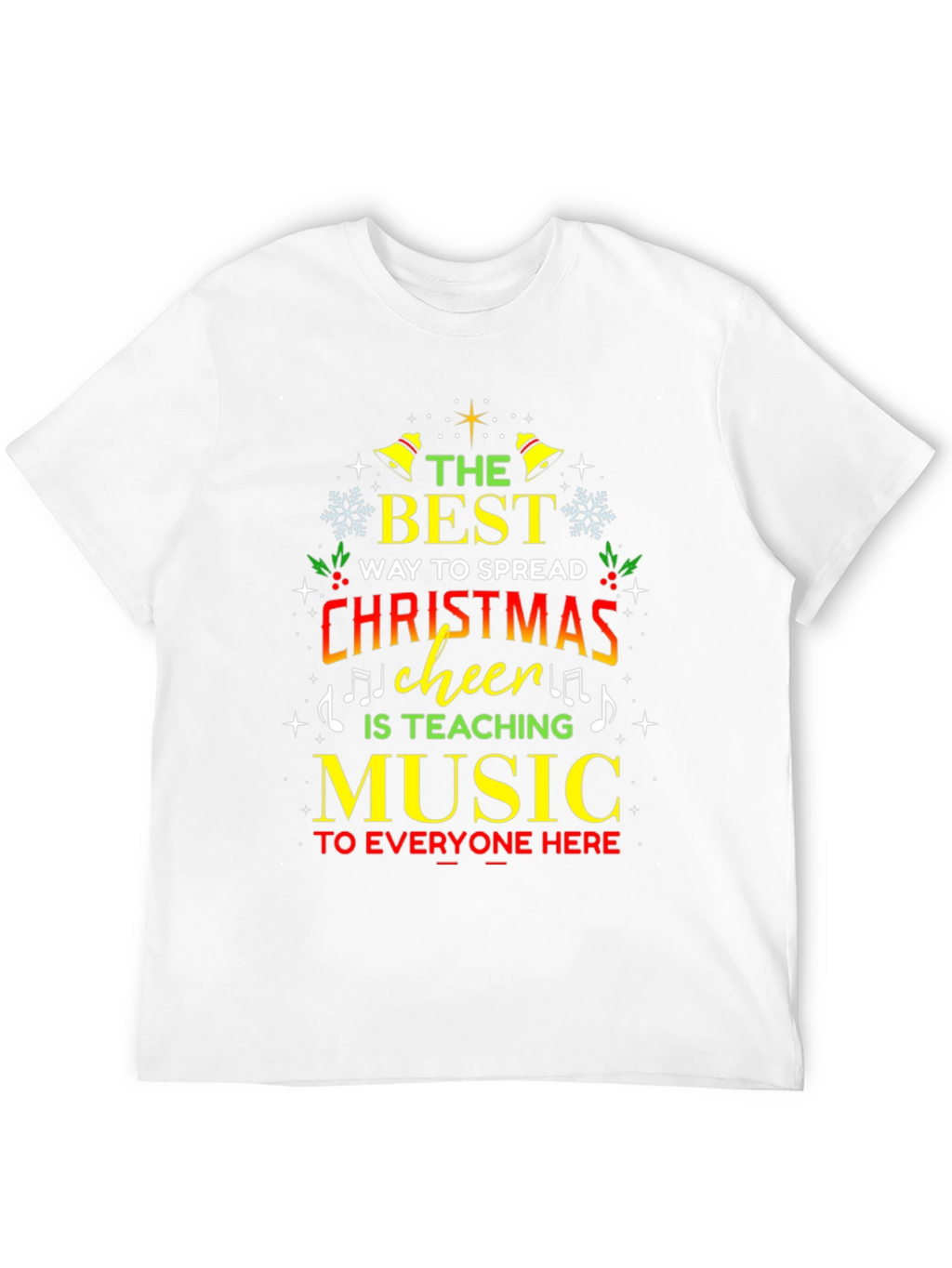 Christmas Music Teacher T-Shirt