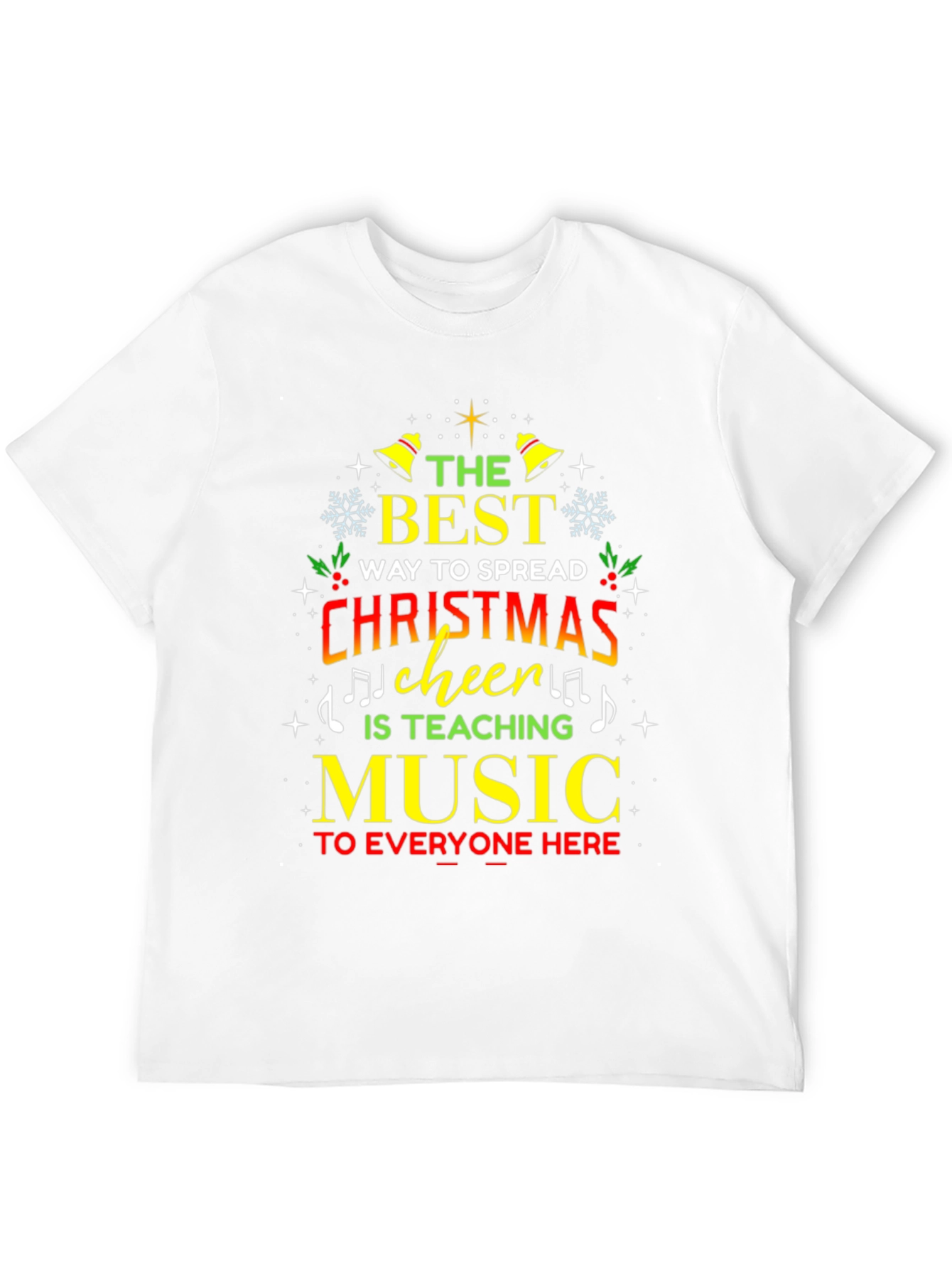 Christmas Music Teacher T-Shirt