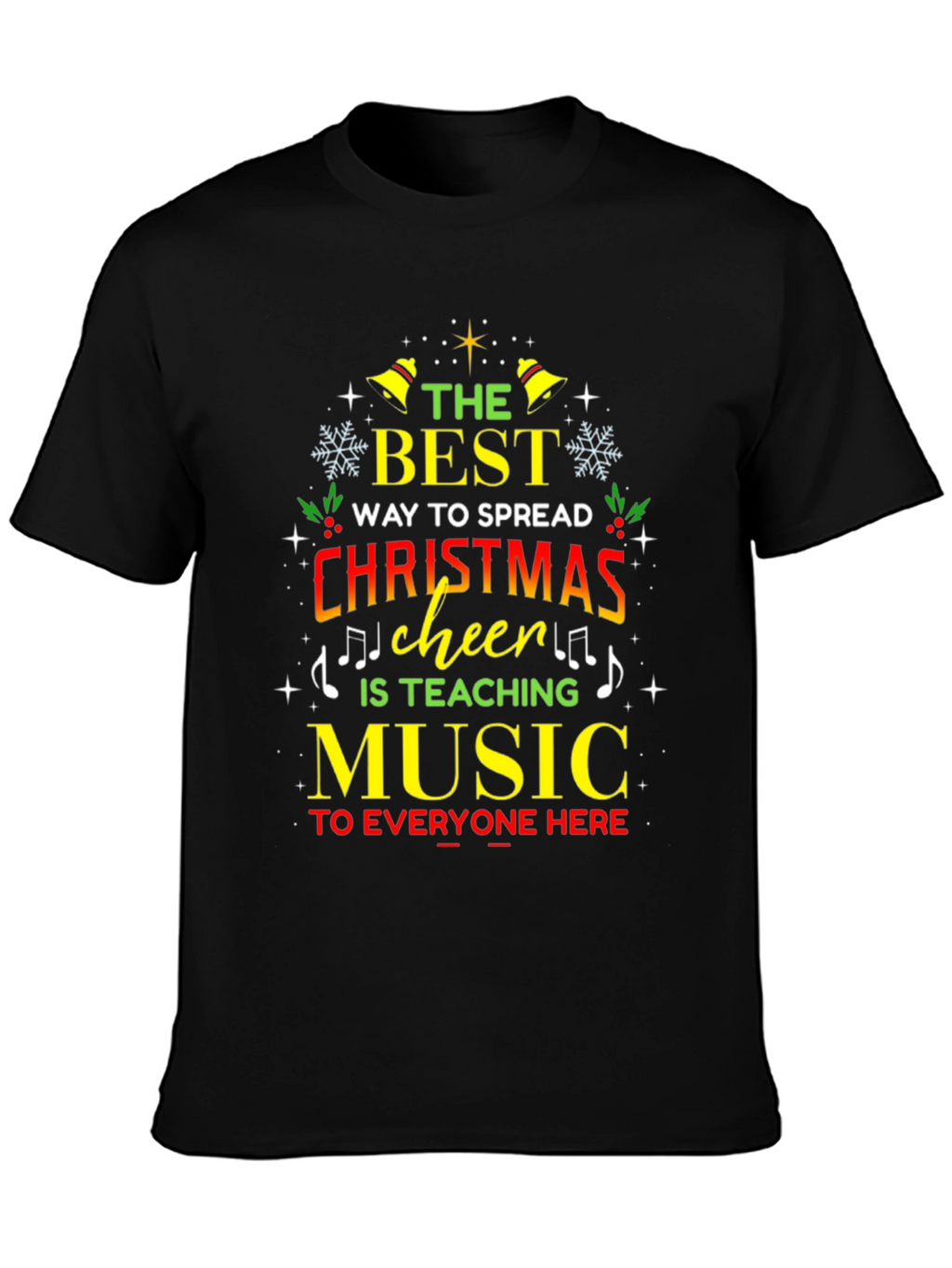Christmas Music Teacher T-Shirt