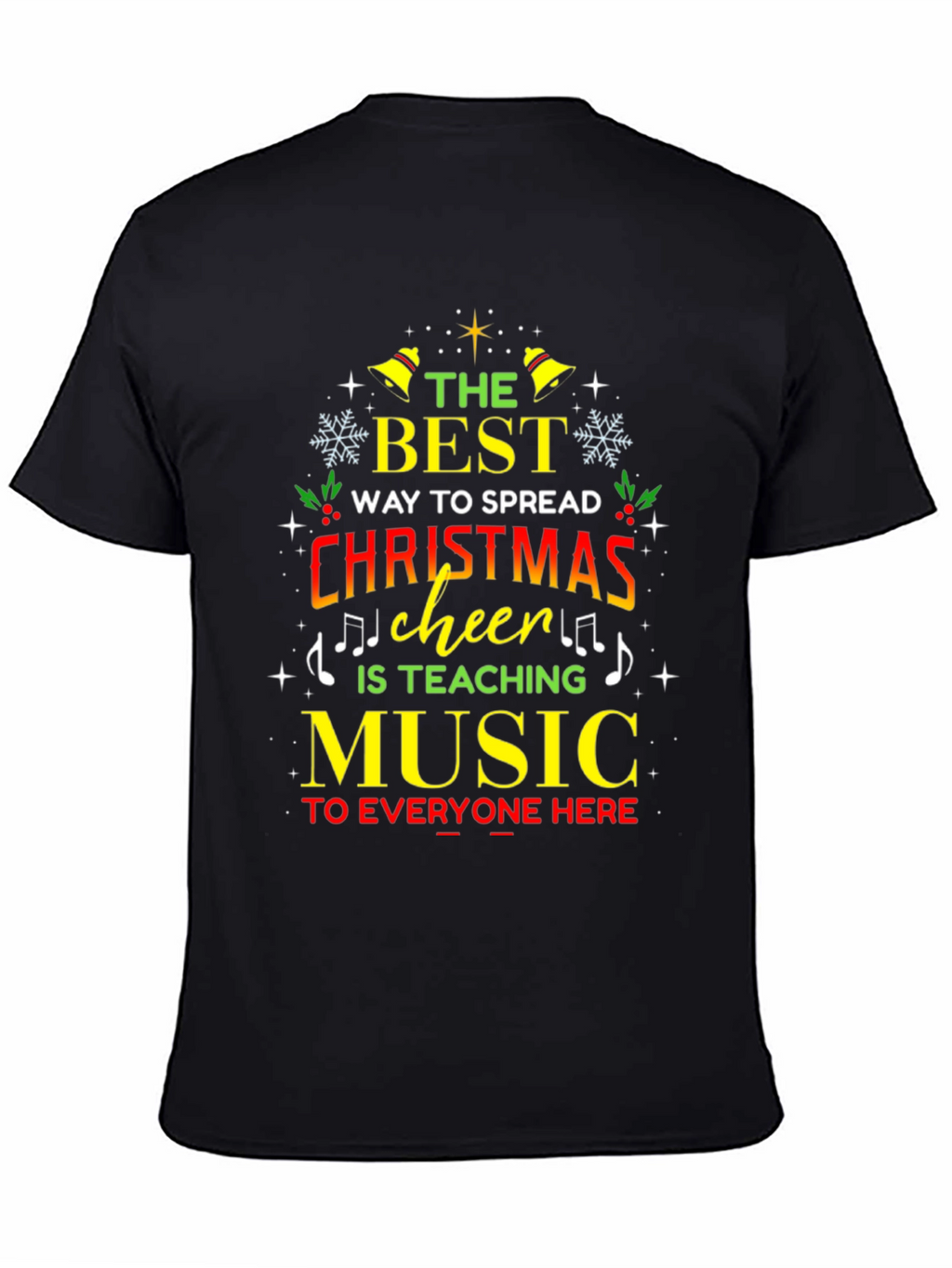 Christmas Music Teacher T-Shirt