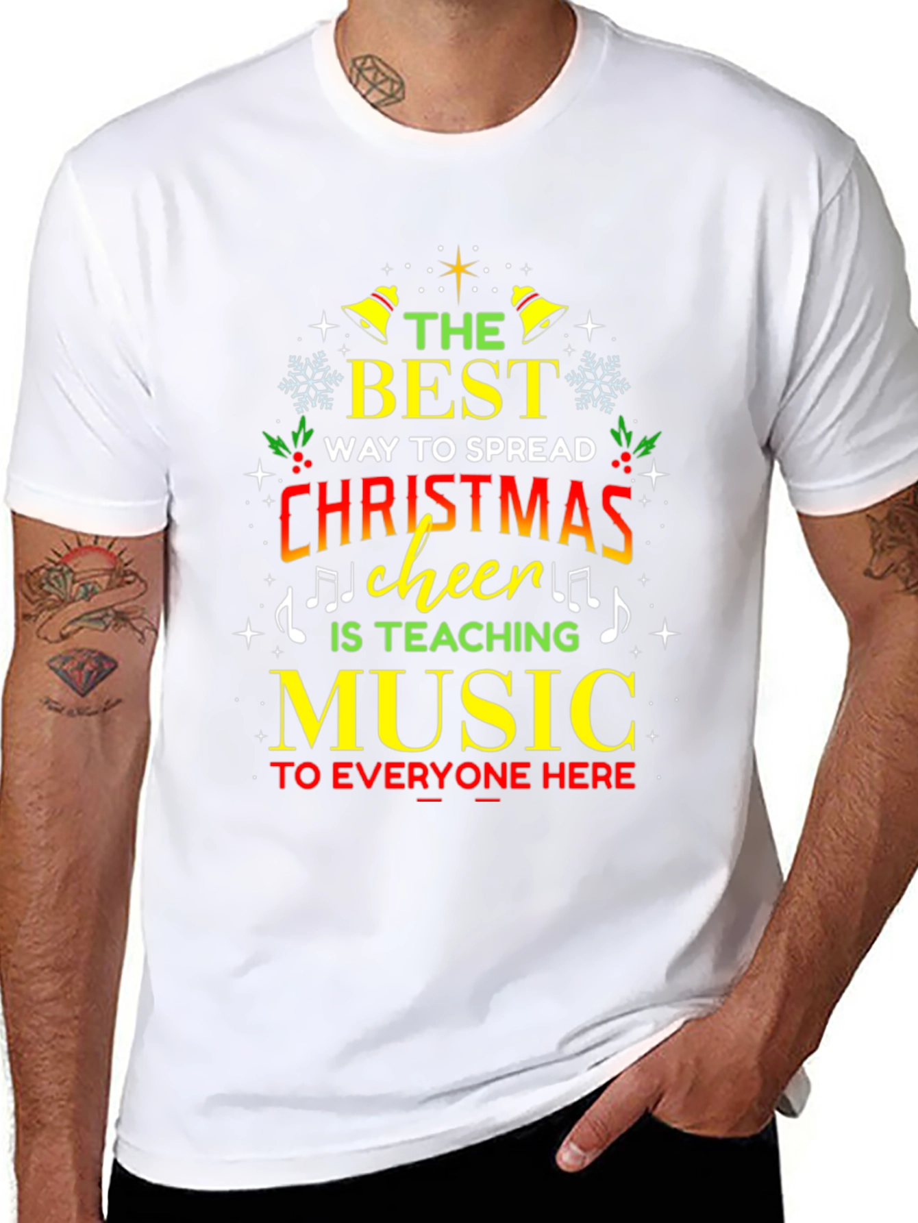 Christmas Music Teacher T-Shirt