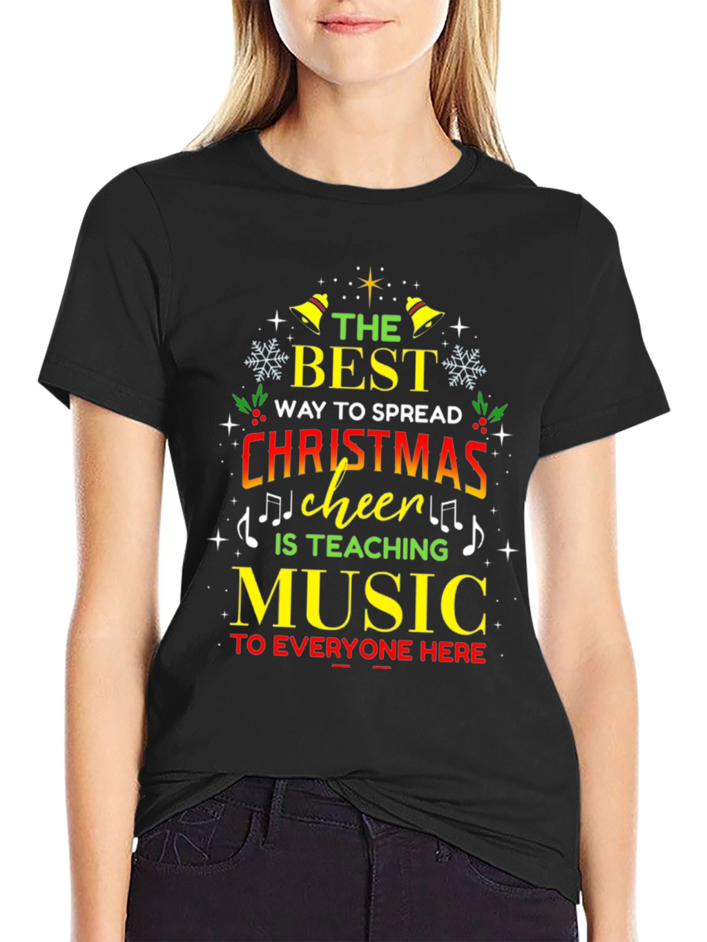Christmas Music Teacher T-Shirt