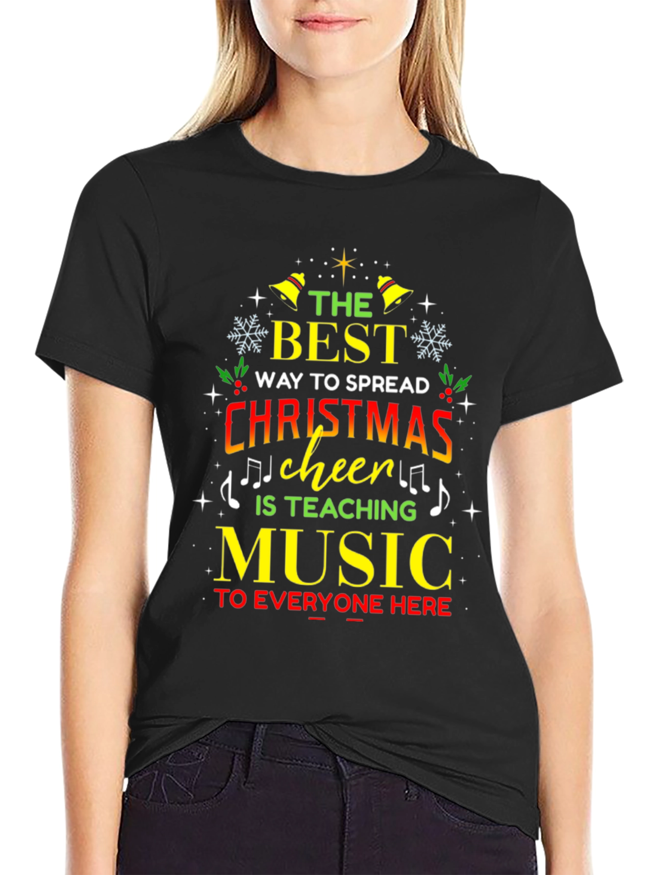 Christmas Music Teacher T-Shirt