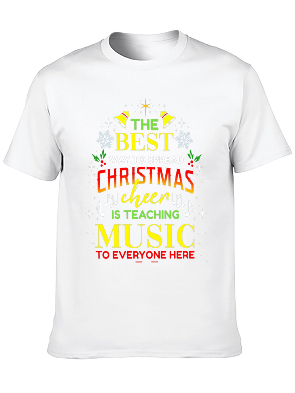 Christmas Music Teacher T-Shirt