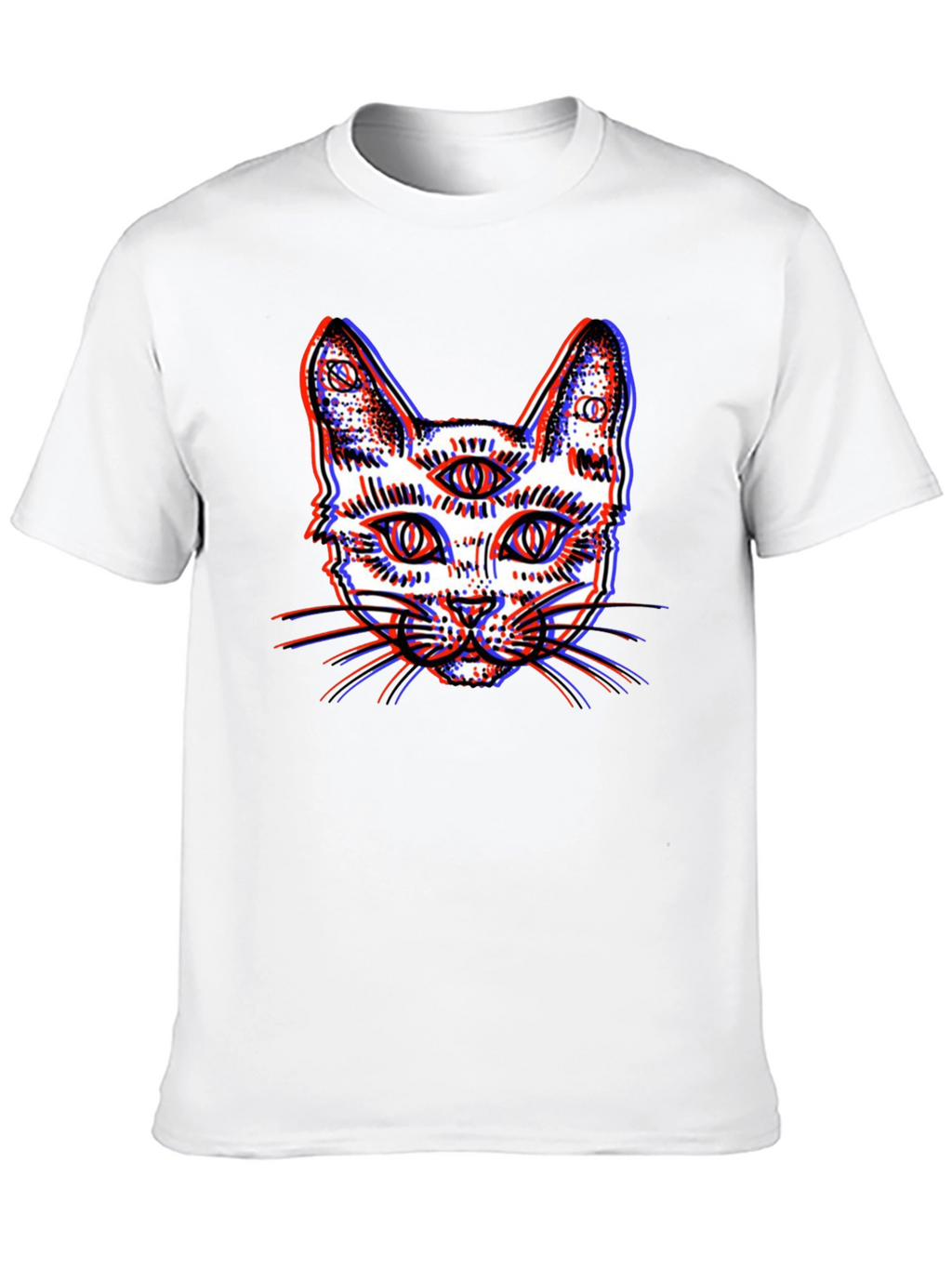 Third Eye Cat Graphic Tee