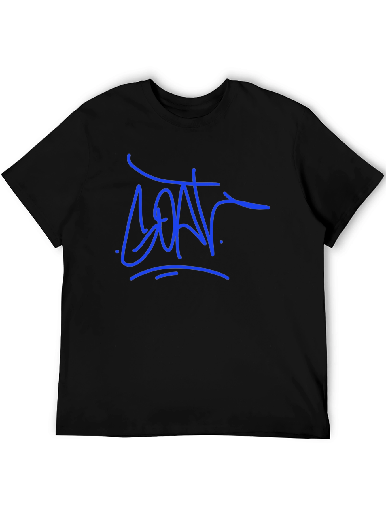 Modern Graphic Tee - Blue Tag