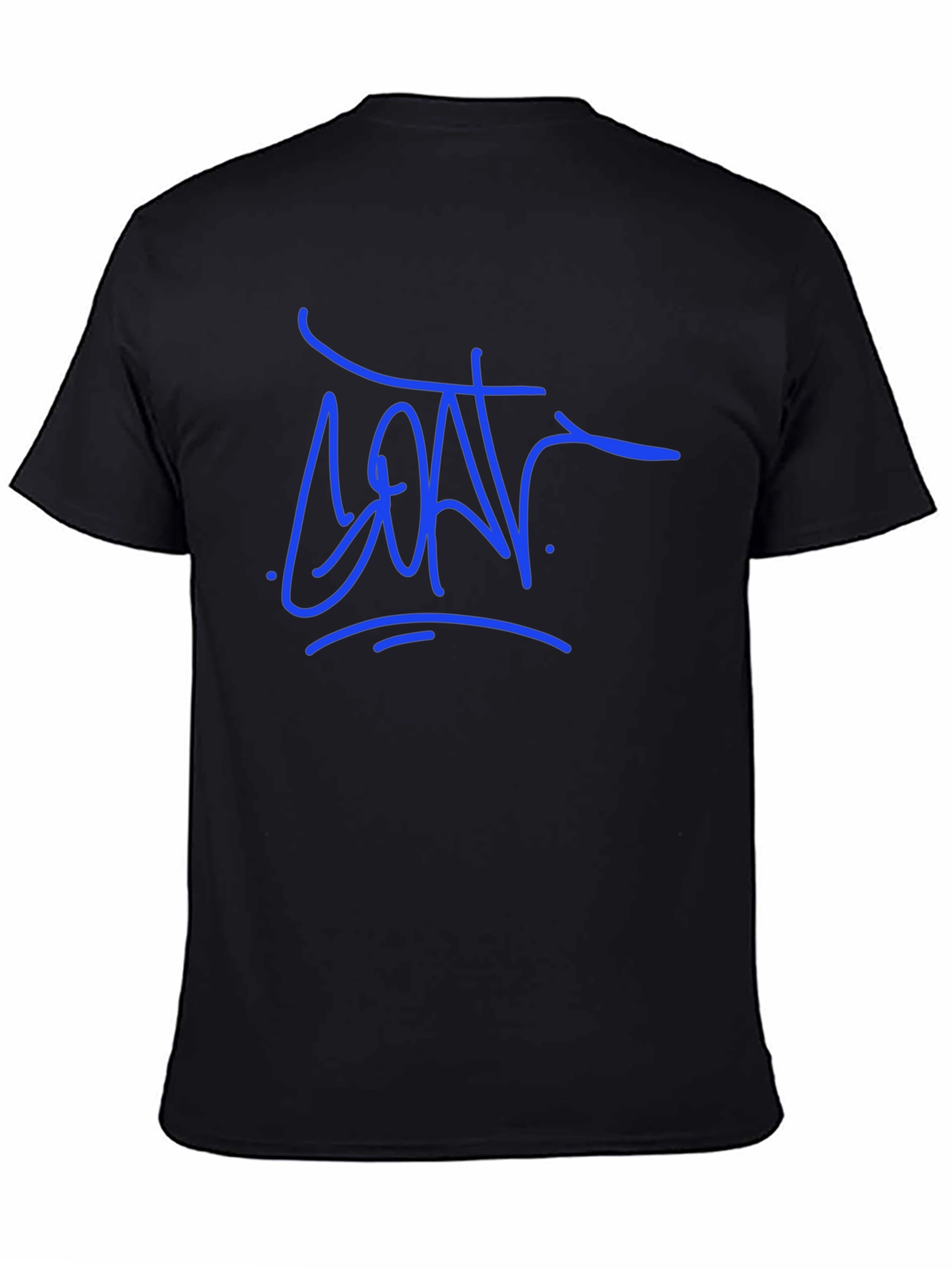 Modern Graphic Tee - Blue Tag