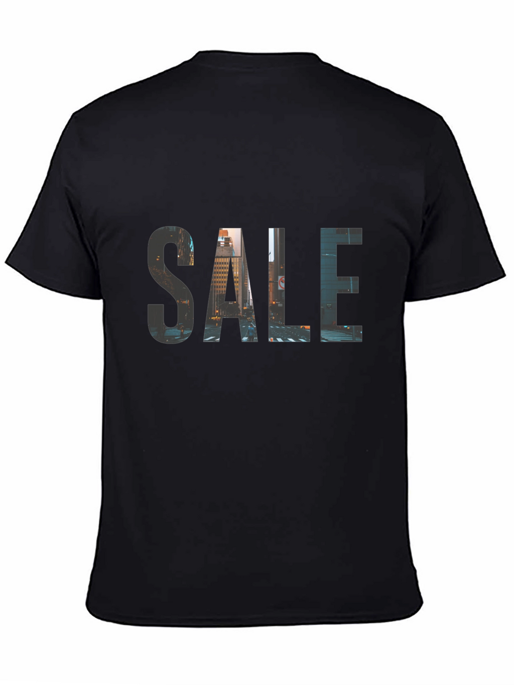 Cityscape SALE Black T-Shirt