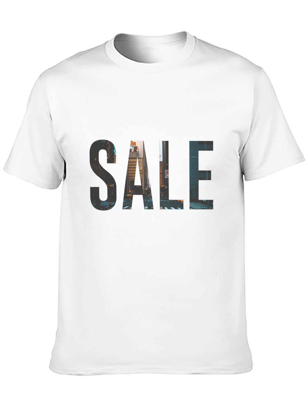 Cityscape SALE Black T-Shirt