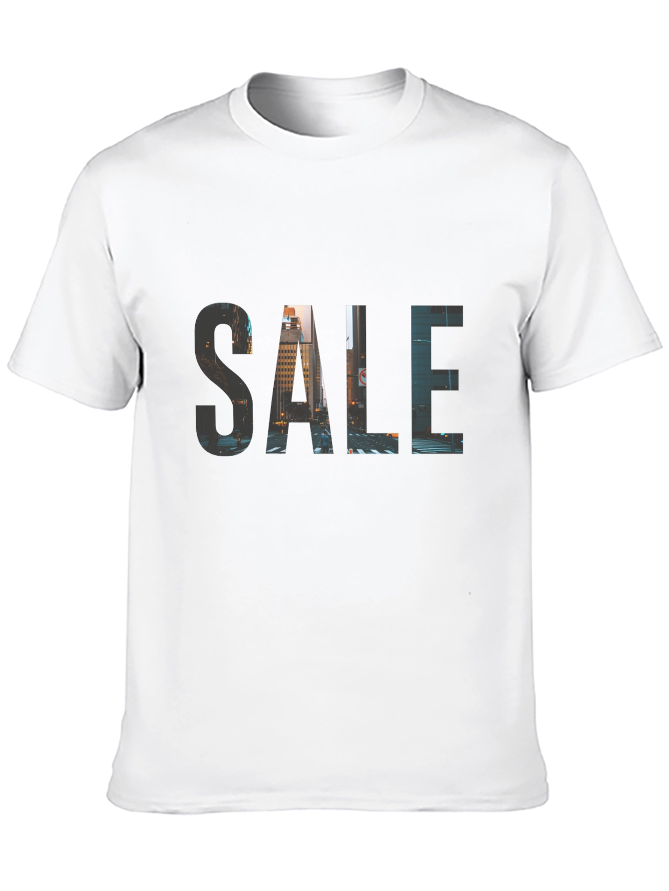 Cityscape SALE Black T-Shirt