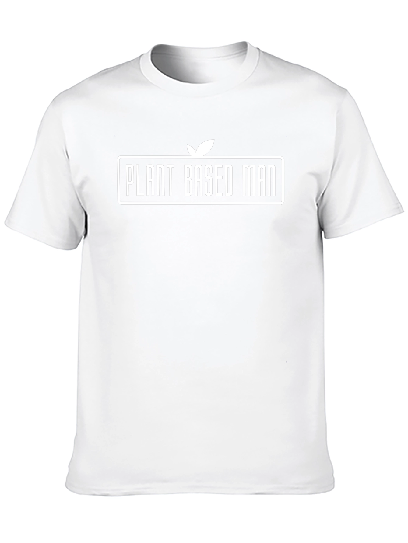 Plant Based Man T-Shirt | Vegan Lifestyle Apparel
