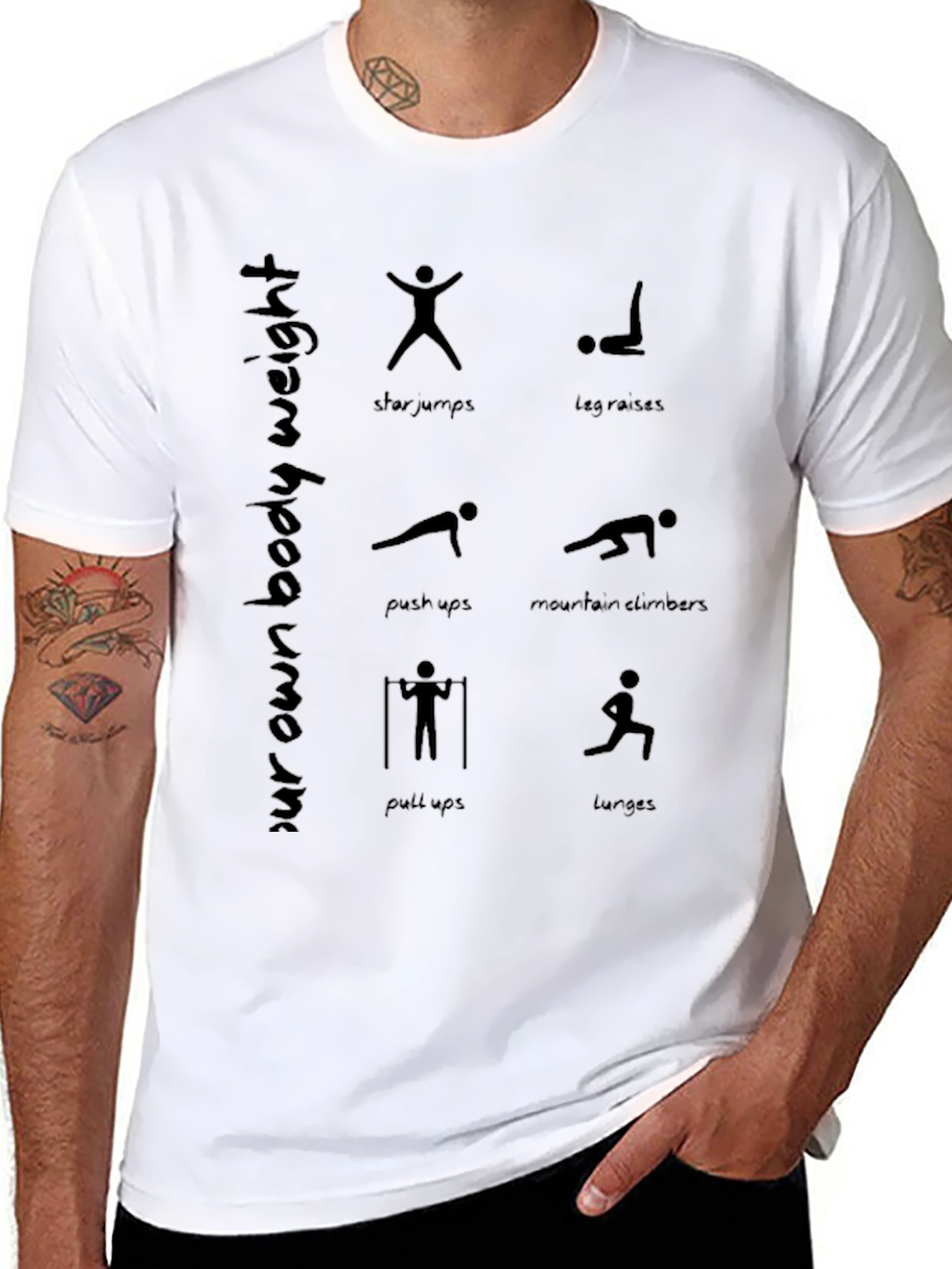 Bodyweight Workout T-Shirt