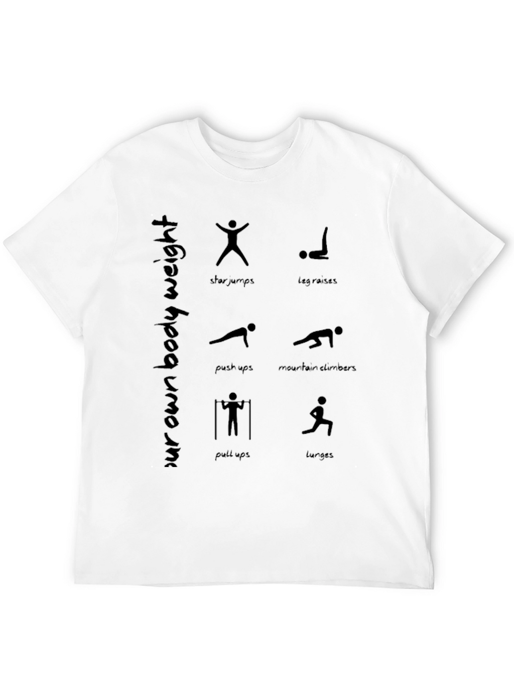 Bodyweight Workout T-Shirt
