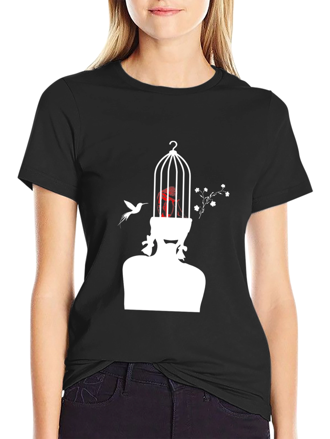 Artistic Birdcage Mind T-Shirt