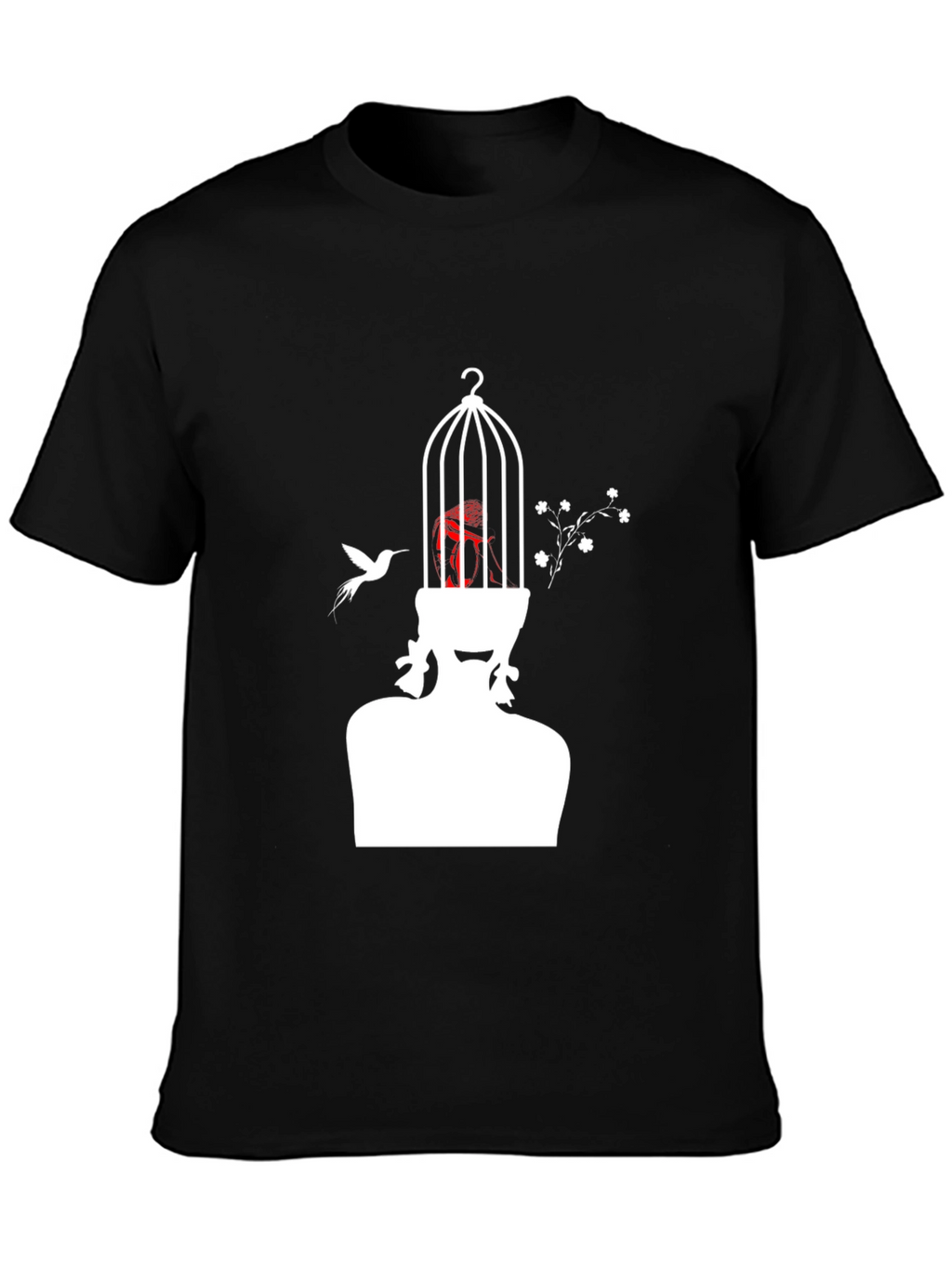 Artistic Birdcage Mind T-Shirt