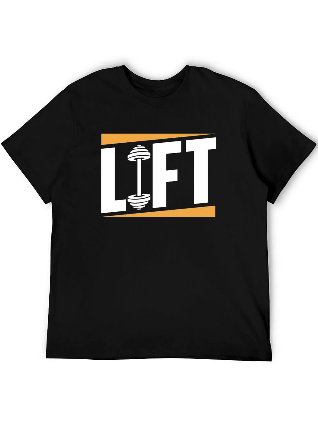 Lift Weights Graphic Tee - Black Cotton