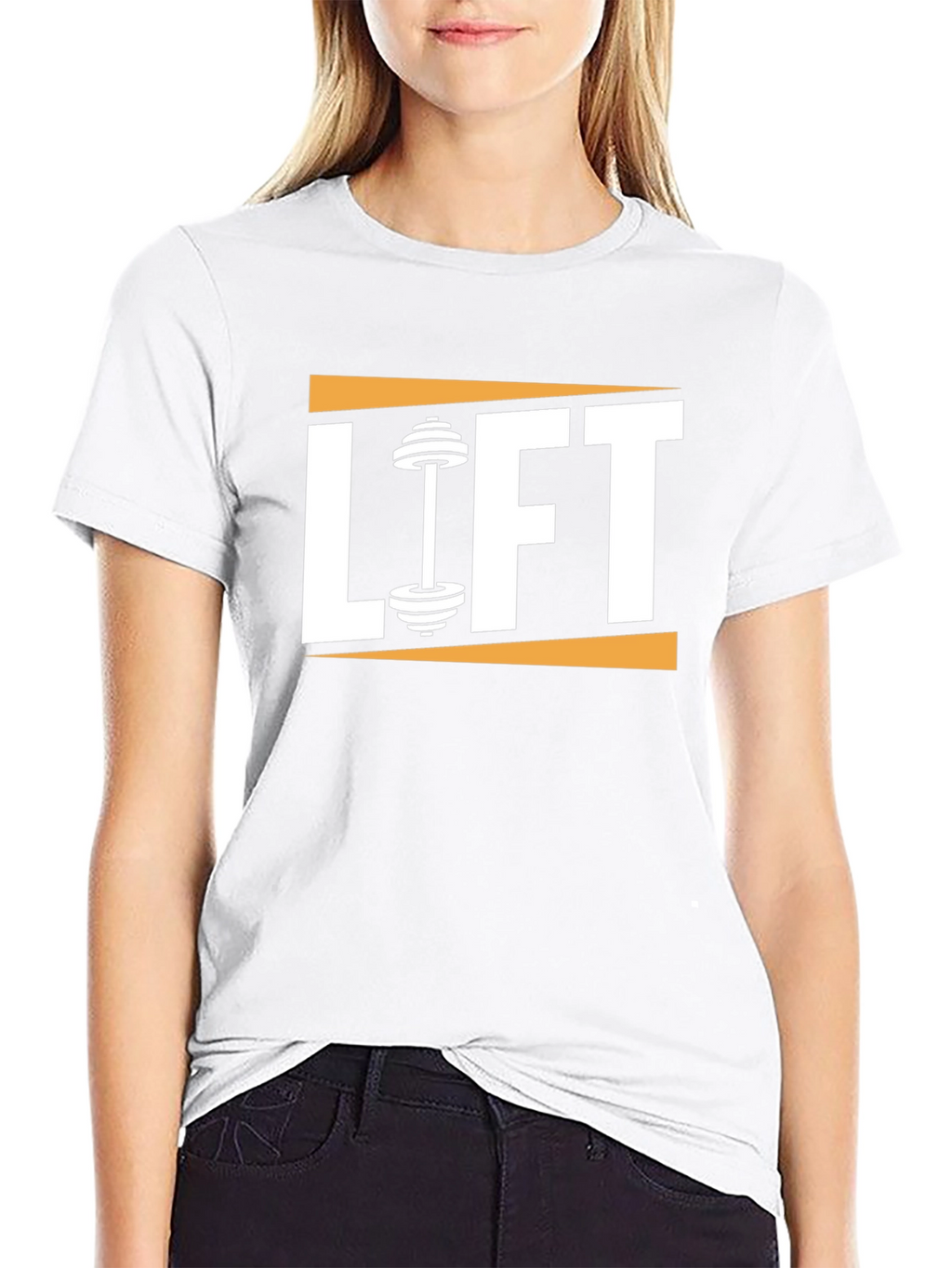 Lift Weights Graphic Tee - Black Cotton