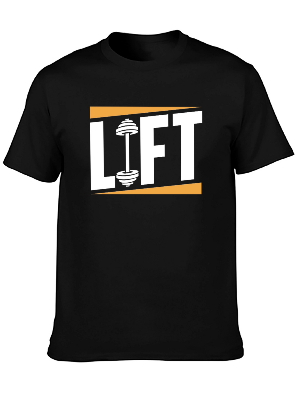Lift Weights Graphic Tee - Black Cotton
