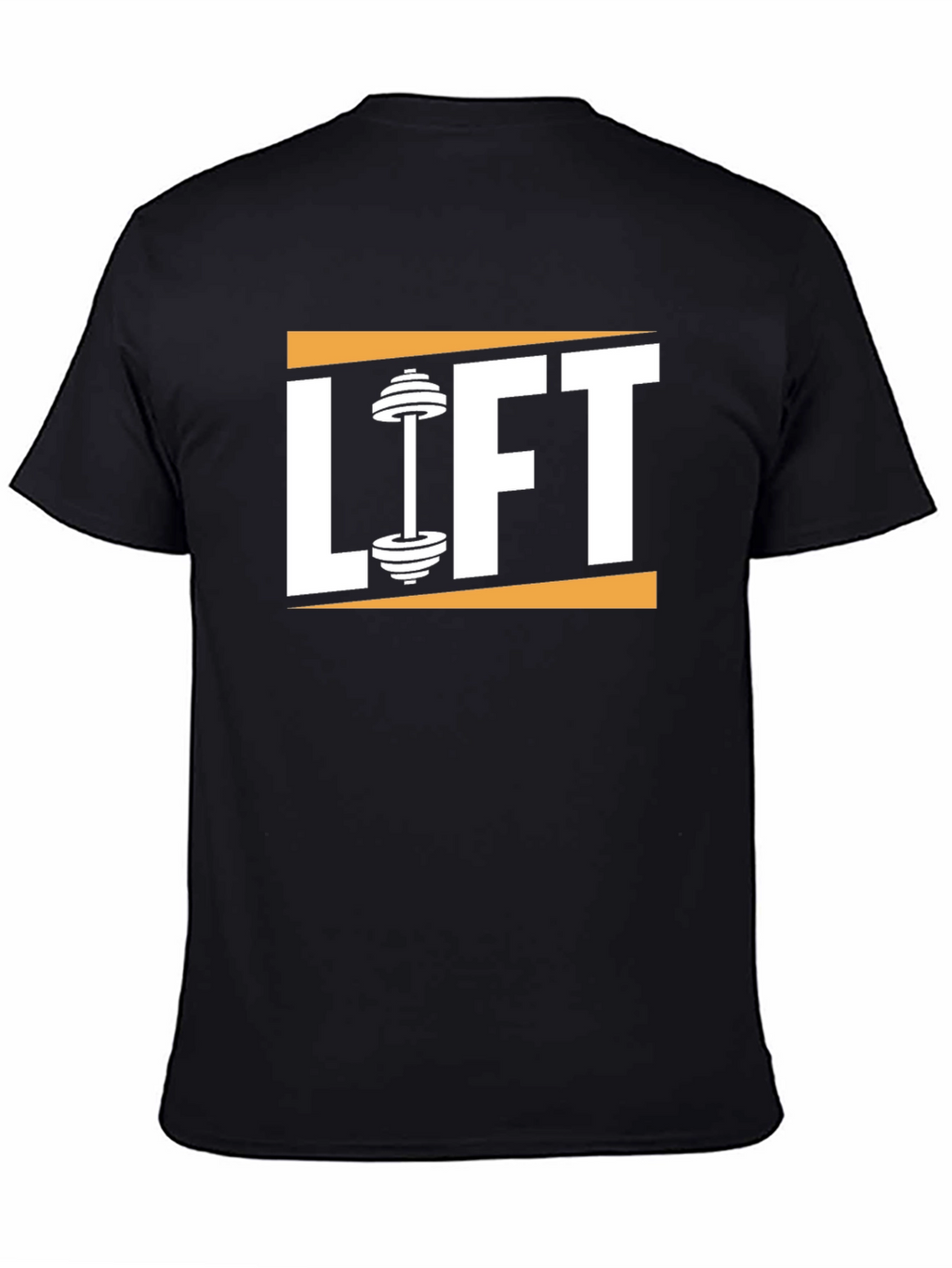 Lift Weights Graphic Tee - Black Cotton