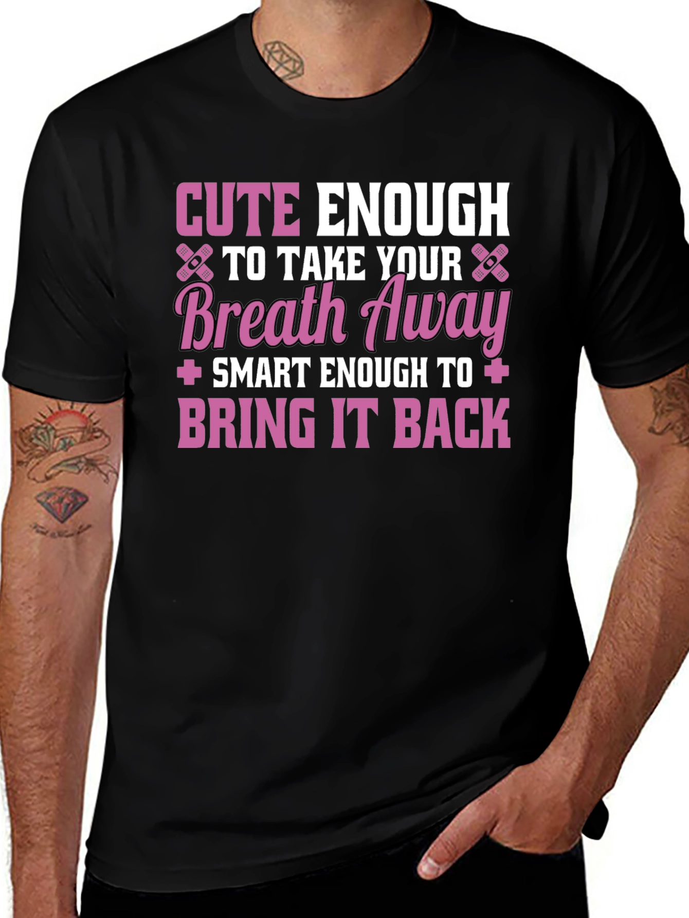 Cute Enough Nurse Graphic T-Shirt