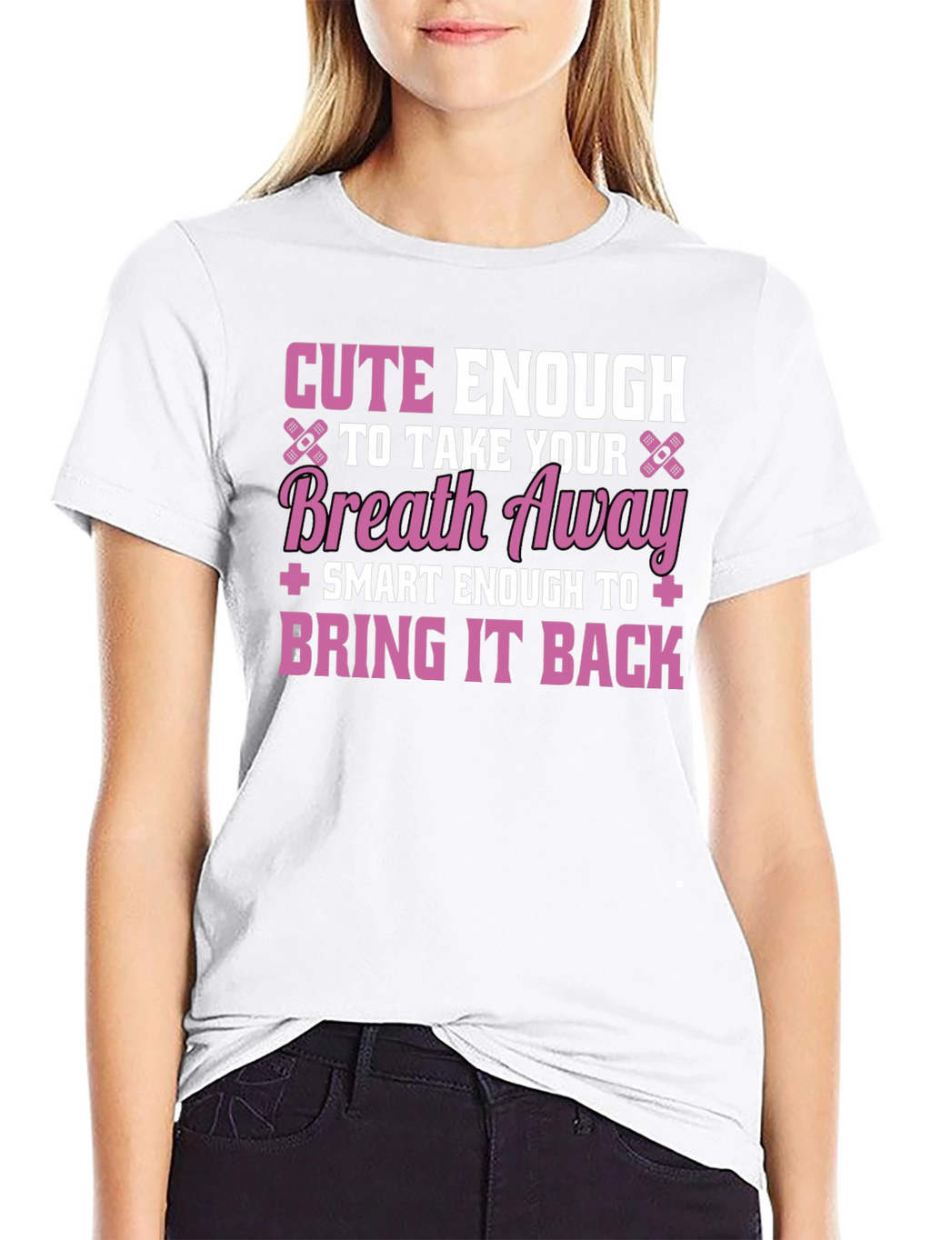 Cute Enough Nurse Graphic T-Shirt
