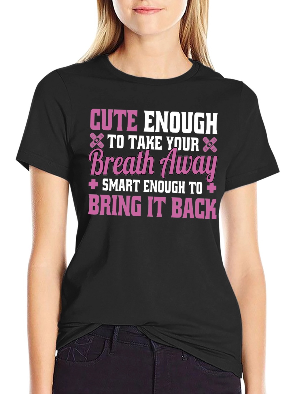 Cute Enough Nurse Graphic T-Shirt