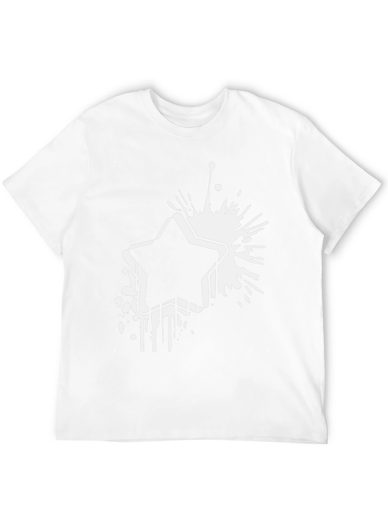 Bold Star Graphic Black T-Shirt