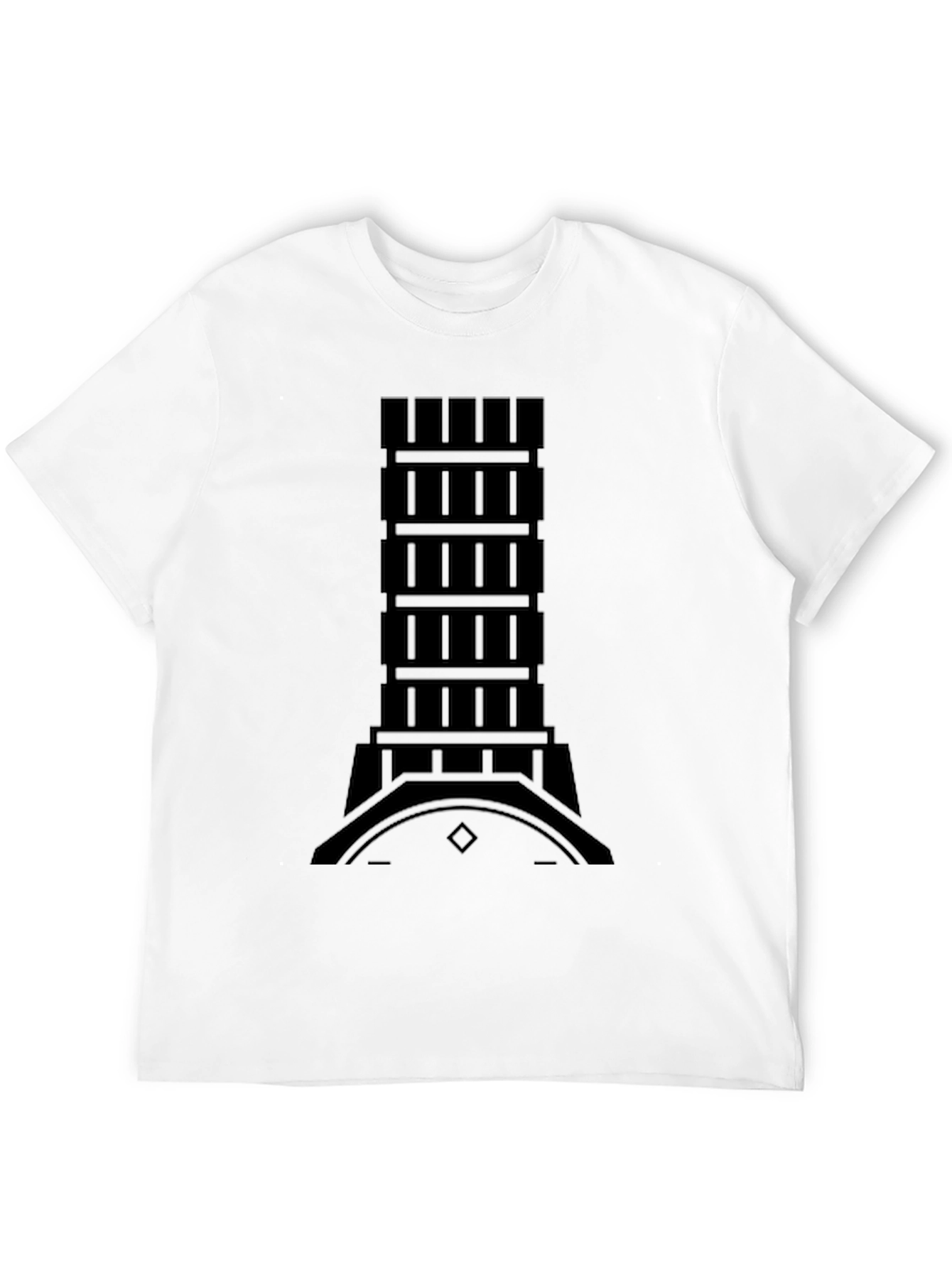 Tower Graphic Tee - Modern Minimalist Design