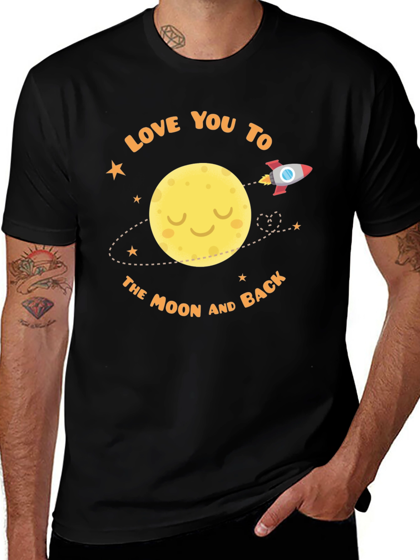 Love You To The Moon Graphic Tee