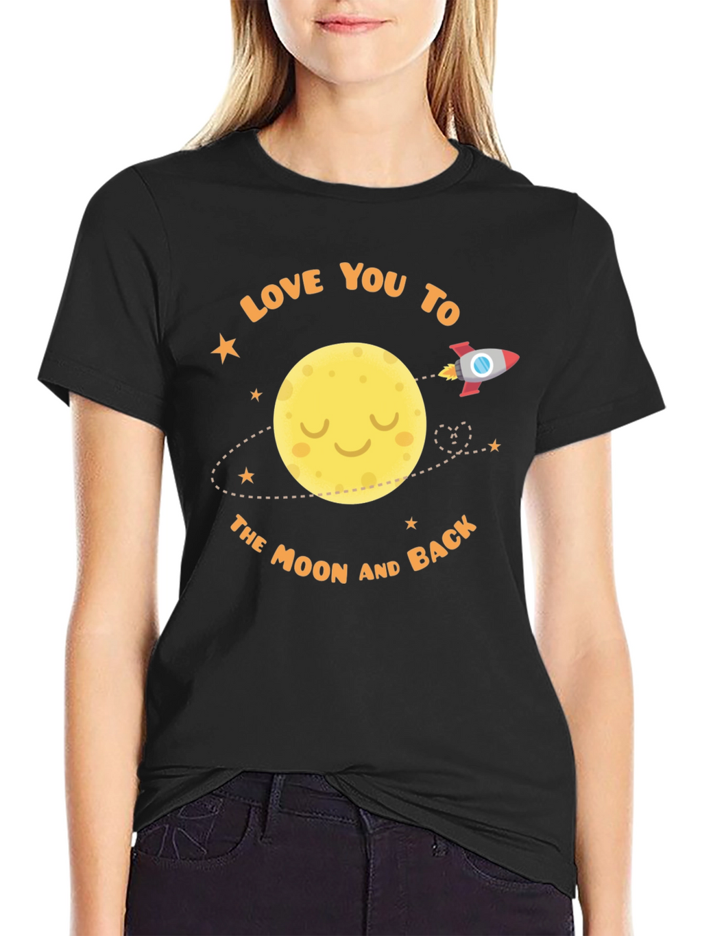 Love You To The Moon Graphic Tee
