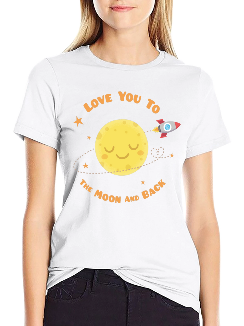 Love You To The Moon Graphic Tee