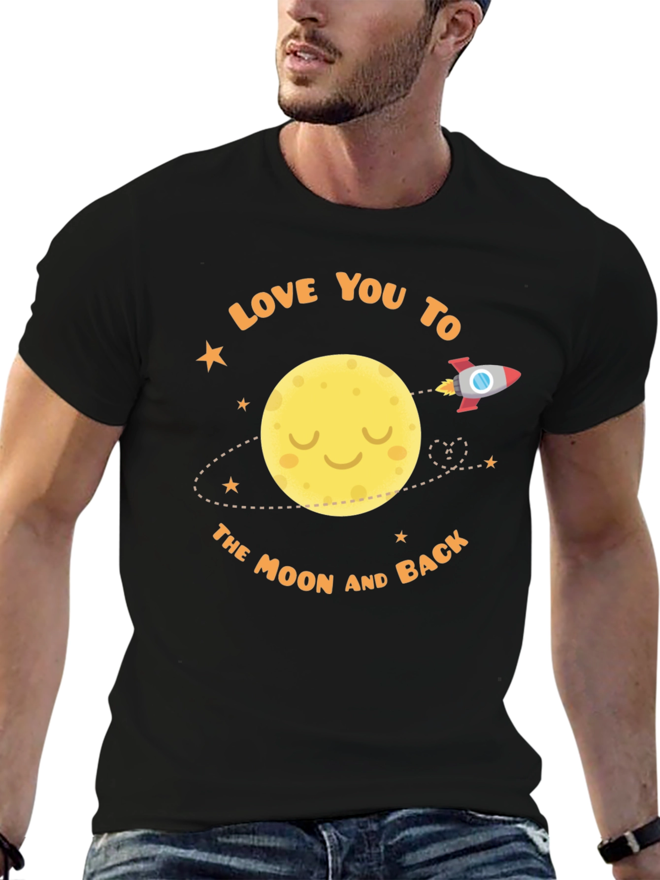 Love You To The Moon Graphic Tee