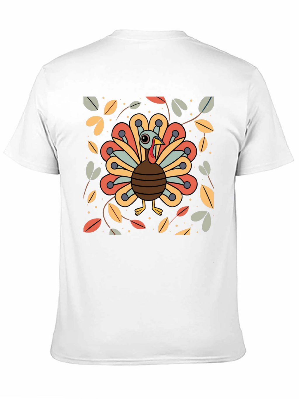 Festive Turkey Graphic Tee