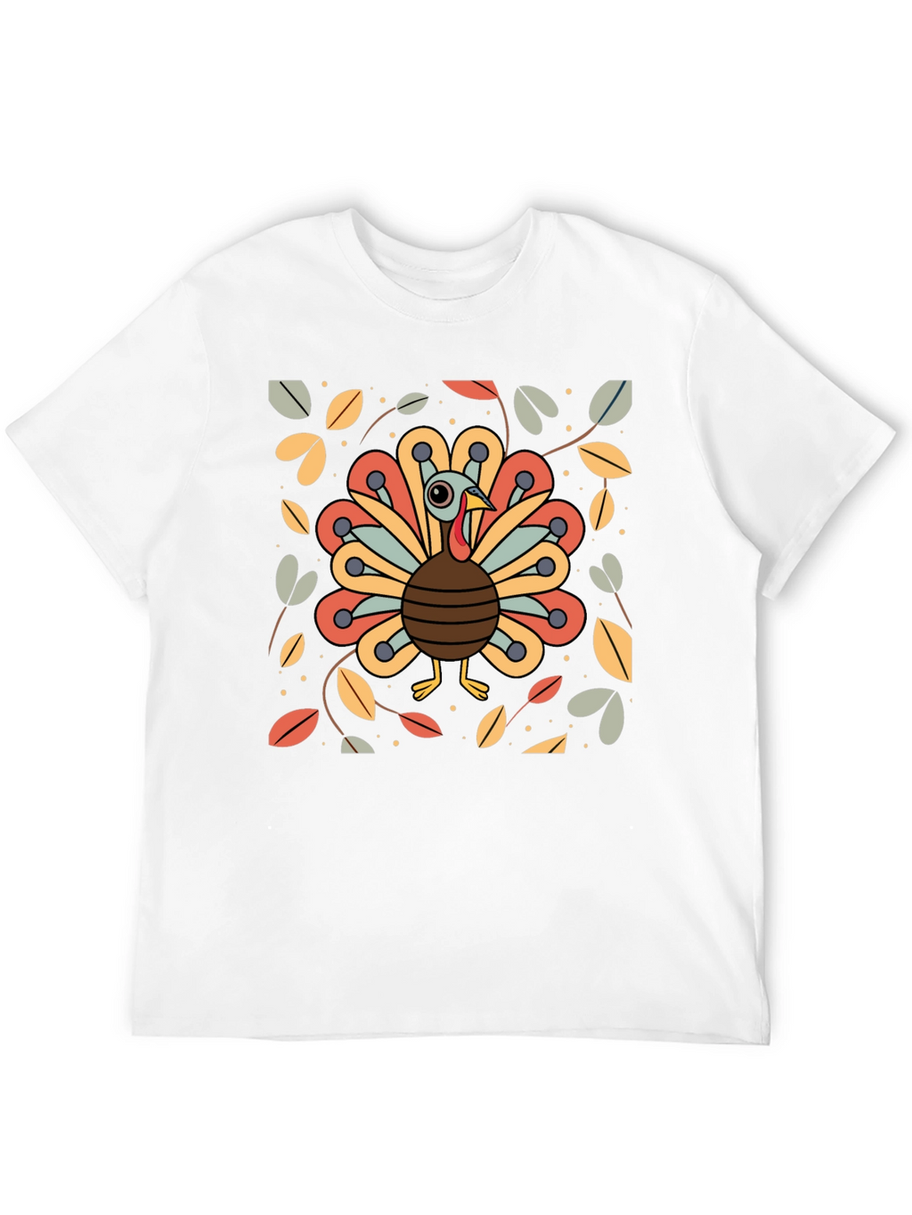 Festive Turkey Graphic Tee