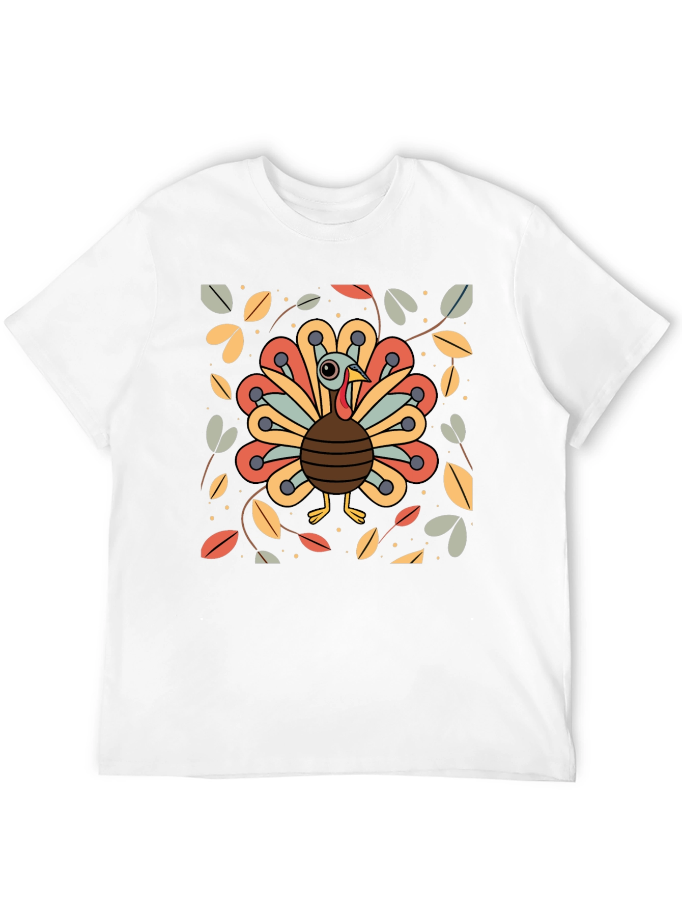 Festive Turkey Graphic Tee