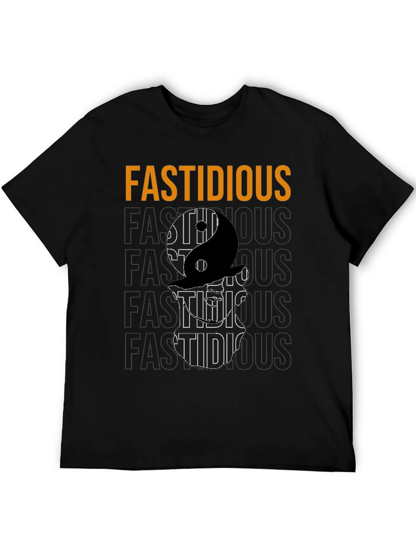 Fastidious Yin Yang Graphic T-Shirt