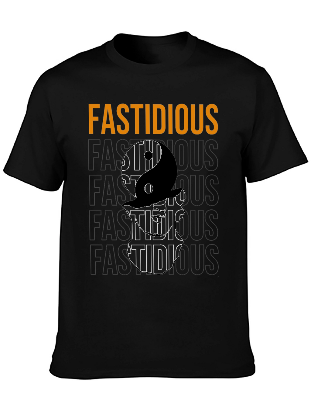 Fastidious Yin Yang Graphic T-Shirt