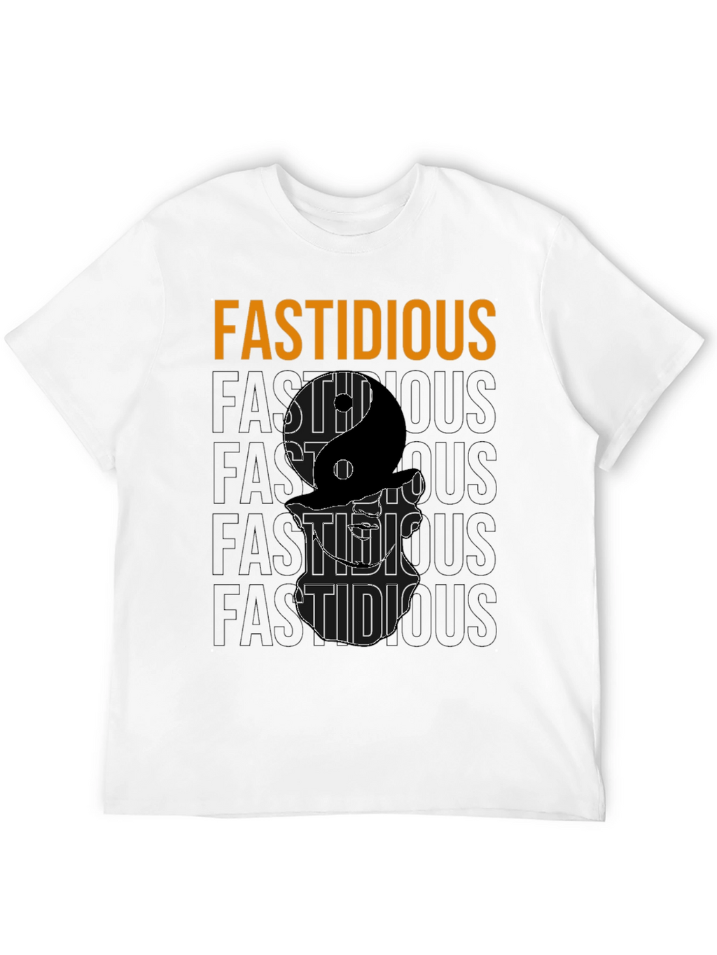 Fastidious Yin Yang Graphic T-Shirt