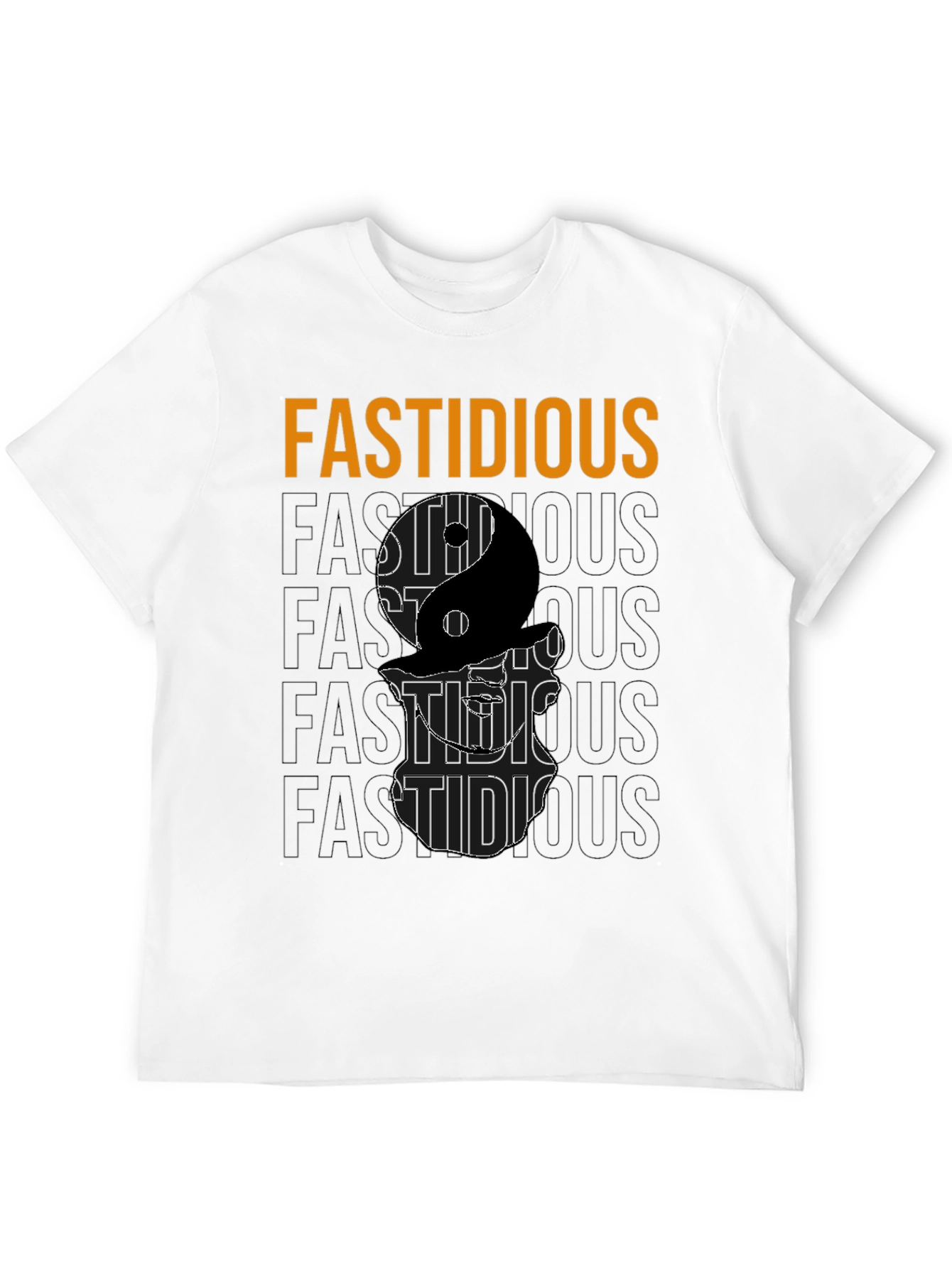 Fastidious Yin Yang Graphic T-Shirt