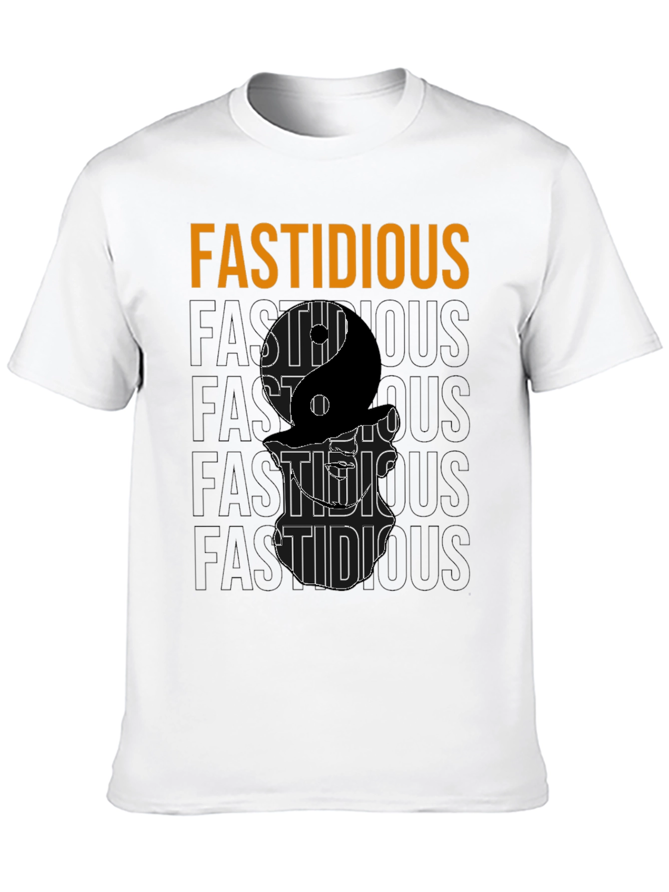 Fastidious Yin Yang Graphic T-Shirt